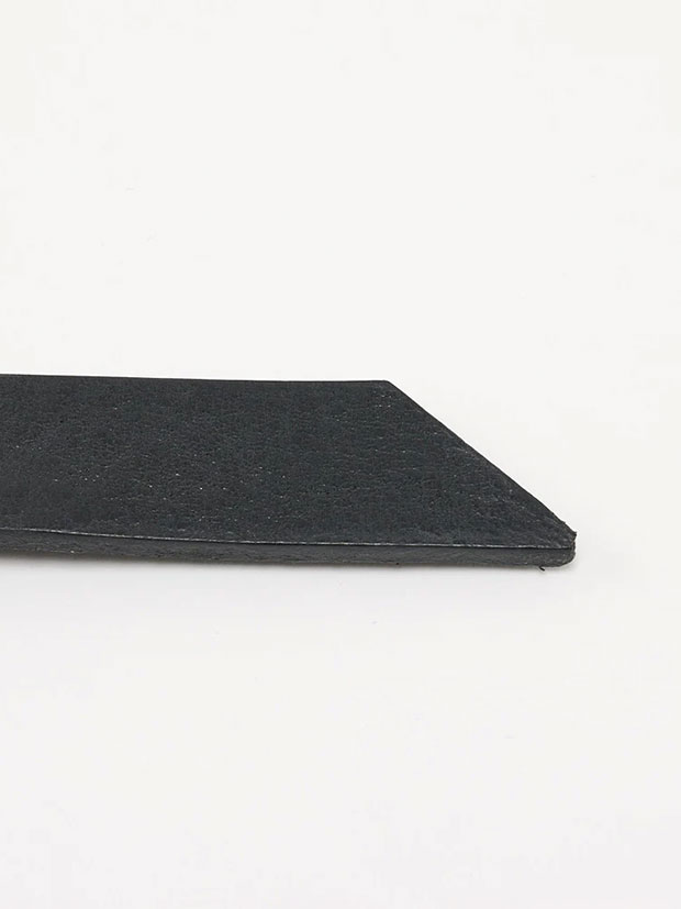 wjk W-ring long belt / black