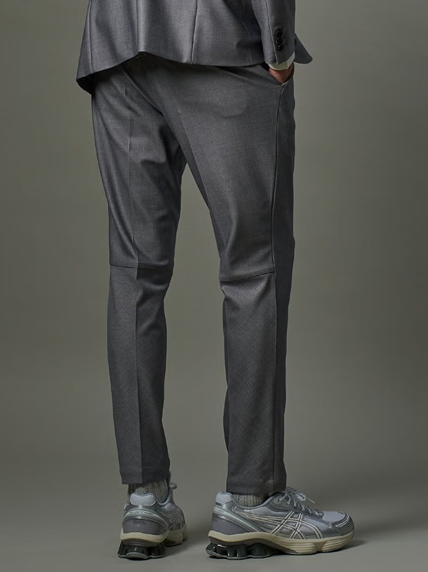 junhashimoto FULL LINING JERSEY JACKET and EASY TUCK PANTS★★ / GREIGE