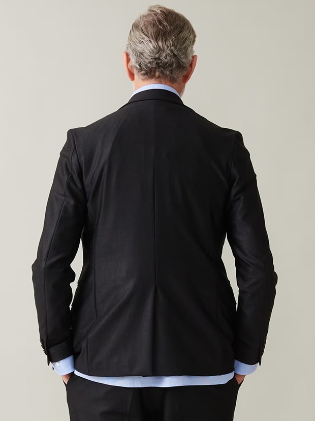junhashimoto FULL LINING JERSEY JACKET and EASY TUCK PANTS★★ / BLACK