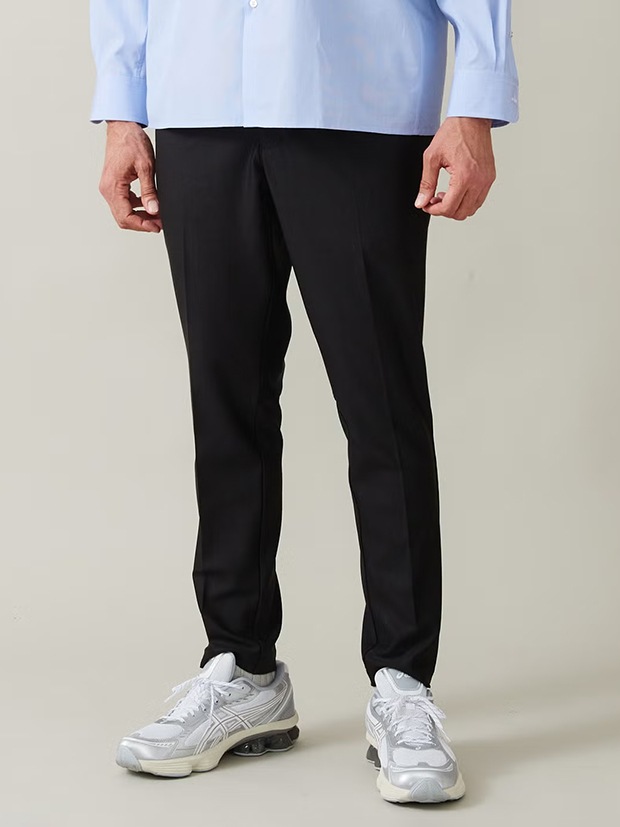 junhashimoto FULL LINING JERSEY JACKET and EASY TUCK PANTS★★ / BLACK