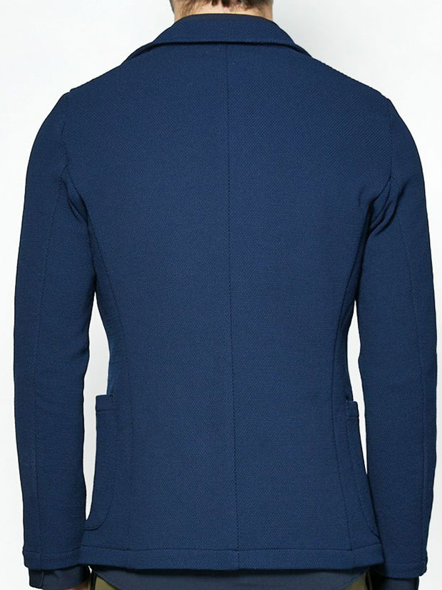 junhashimoto KNITTING S JACKET NAVY