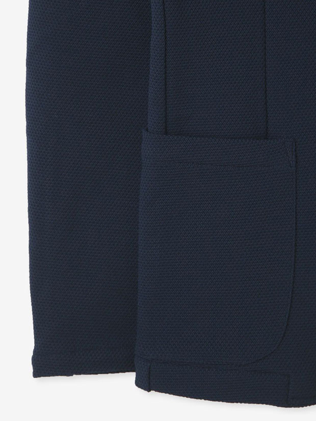 junhashimoto KNITTING S JACKET NAVY