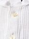 wjk waffle henley L/S / white