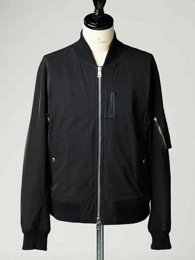 1piu1uguale3 ブラック MA-1 サイズV 1PIU1UGUALE3 MA-1 / BLACK | ALL ITEM | rumbleFISH / ランブルフィッシュ