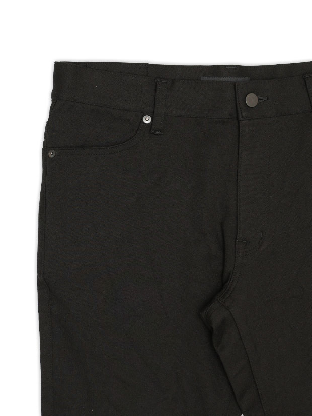 junhashimoto 5POCKET WARM PANTS / BLACK