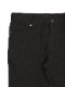 junhashimoto 5POCKET WARM PANTS / BLACK
