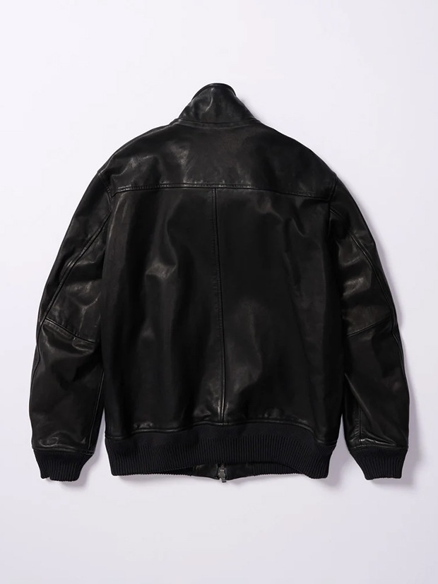 wjk leather rib jersey type A-2 / black
