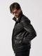 wjk leather rib jersey type A-2 / black