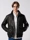 wjk leather rib jersey type A-2 / black