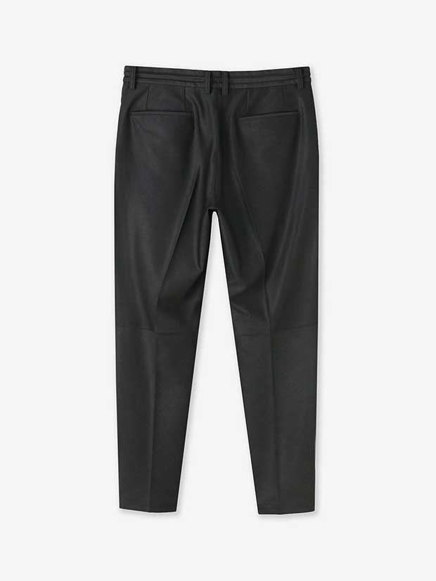 junhashimoto EASY TUCK PANTS★★ / BLACK