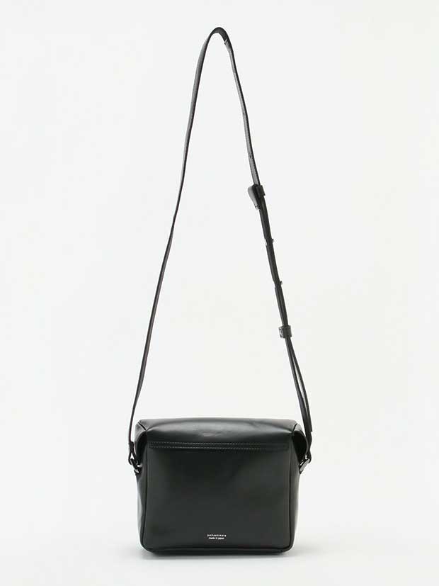 junhashimoto LEATHER SACOCHE BLACK