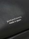 junhashimoto LEATHER SACOCHE BLACK