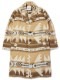 FRONTSTREET8 Blanket Chester Coat -Chimayo- BEIGE