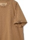 SeaGreen ORGANIC COTTON JERSEY T-SHIRT / BEIGE