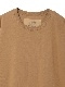 SeaGreen ORGANIC COTTON JERSEY T-SHIRT / BEIGE