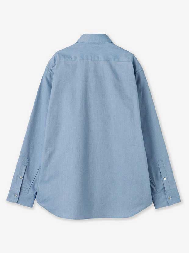 junhashimoto RELAXED BD SHIRTS / BLUE