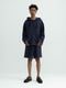 SeaGreen CRATER SHORTS / NAVY