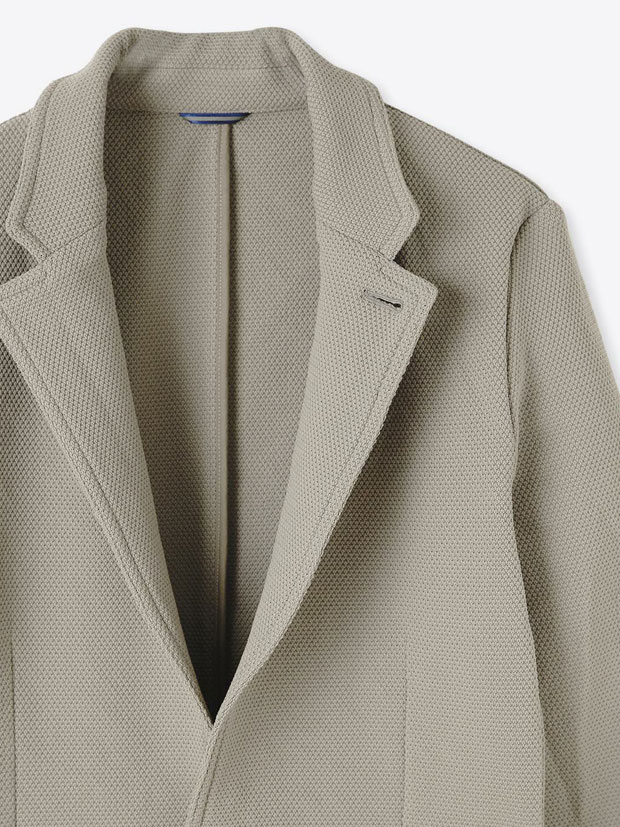junhashimoto KNITTING S JACKET BEIGE