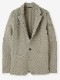 junhashimoto KNITTING S JACKET BEIGE