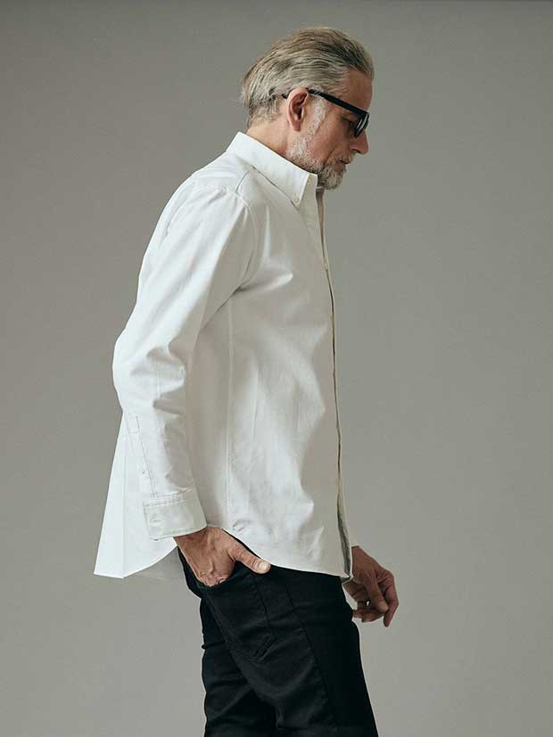 junhashimoto RELAXED BD SHIRTS / WHITE