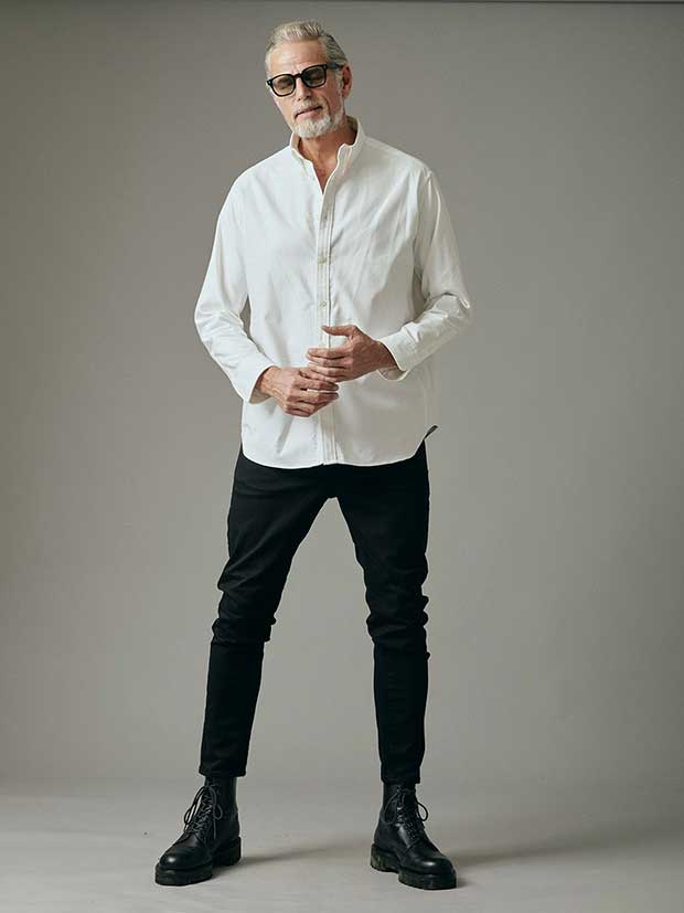 junhashimoto RELAXED BD SHIRTS / WHITE