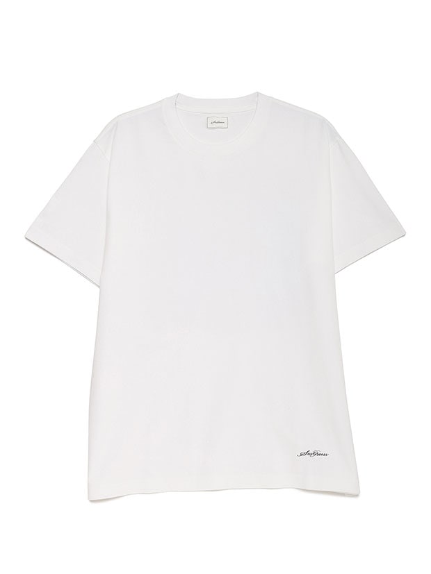 SeaGreen  SOFT JERSEY T-SHIRT 002 / WHITE
