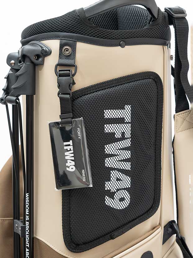 TFW49 NYLON CADDIE BAG / L.BROWN