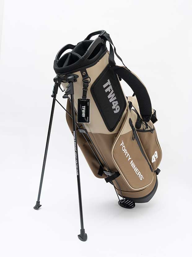 TFW49 NYLON CADDIE BAG / L.BROWN