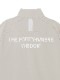 TFW49 MOCK NECK HALF ZIP / BEIGE / WHITE