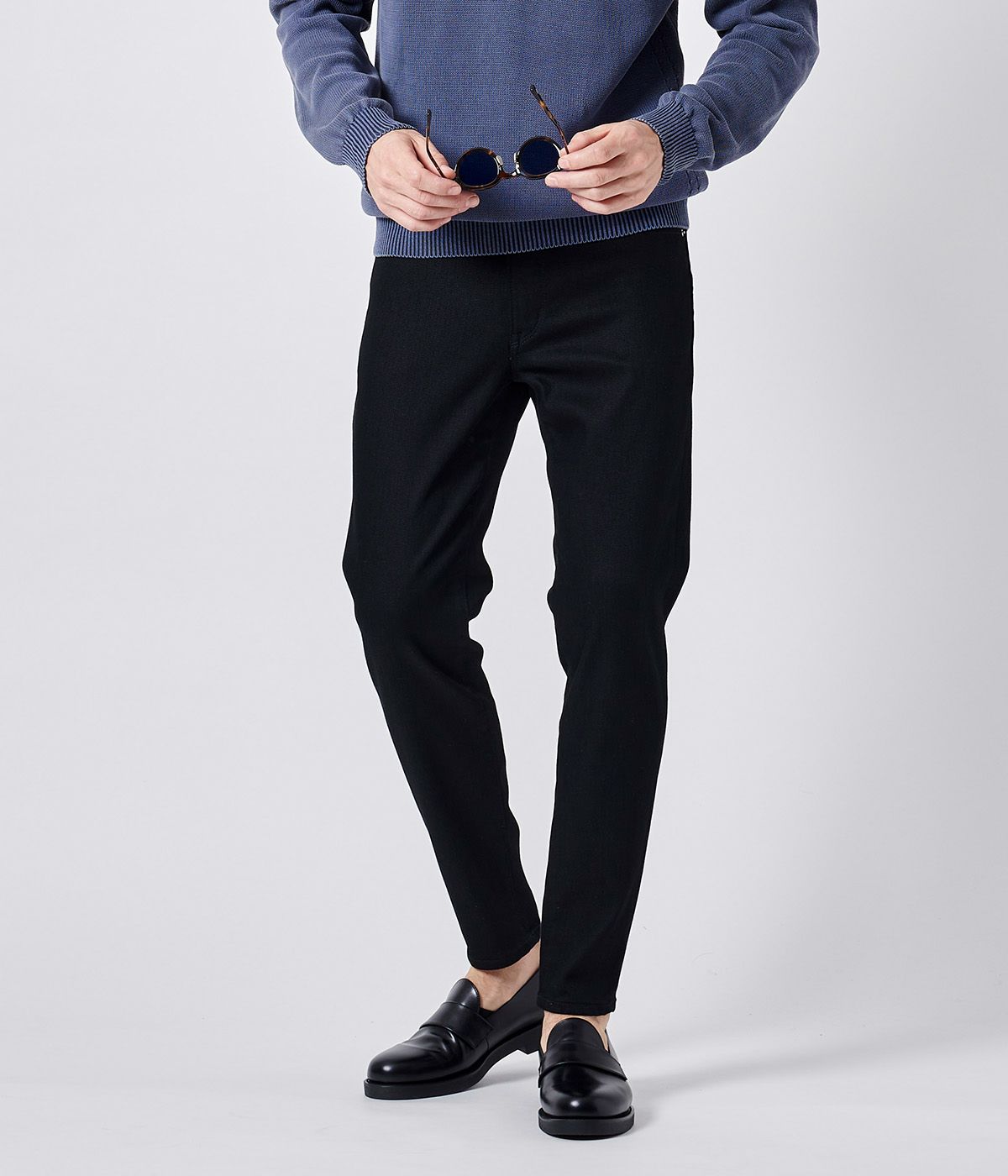 junhashimoto EDWIN SLIM JERSEYS/ BLACK