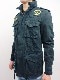 FRONTSTREET8 Embroidered M-65 Jacket BLACK