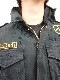 FRONTSTREET8 Embroidered M-65 Jacket BLACK