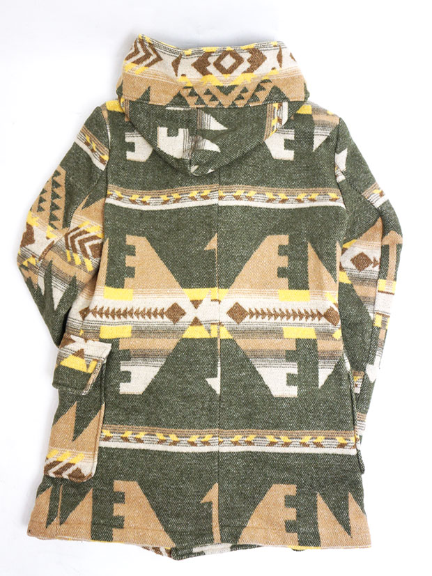 FRONTSTREET8 Blanket Duffle Coat -Chimayo- KHAKI