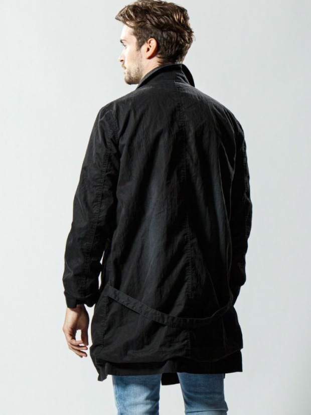 wjk military work coat / BLACK