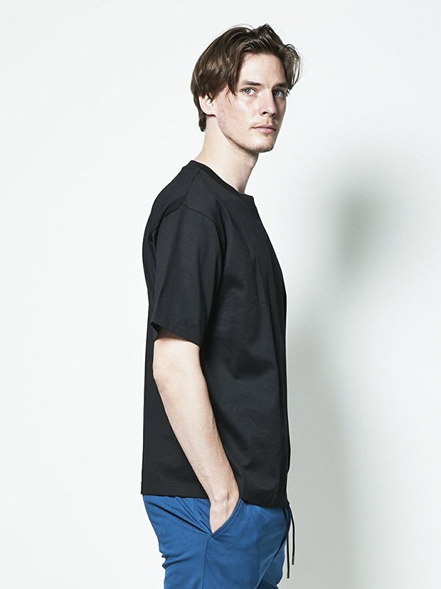 junhashimoto CU23 101RELAX CREW T / BLACK