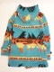FRONTSTREET8 Blanket Duffle Coat -Chimayo- TURQUOISE