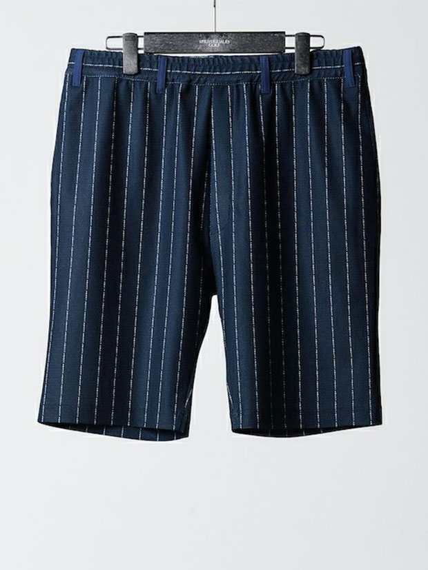 1PIU1UGUALE3 GOLF×PANZETTA GIROLAMO SHORT PT 113 STRIPE / NAVY