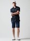 1PIU1UGUALE3 GOLF×PANZETTA GIROLAMO SHORT PT 113 STRIPE / NAVY