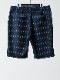 1PIU1UGUALE3 GOLF×PANZETTA GIROLAMO SHORT PT 113 STRIPE / NAVY
