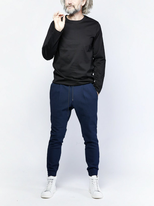 junhashimoto 101SERIBU C L/S / BLACK