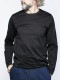 junhashimoto 101SERIBU C L/S / BLACK