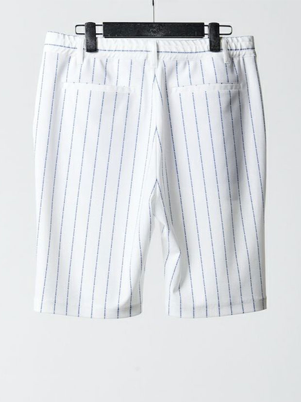 1PIU1UGUALE3 GOLF×PANZETTA GIROLAMO SHORT PT 113 STRIPE / WHITE