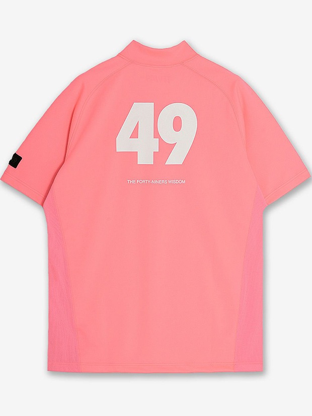 TFW49 MOCKNECK SIDE MESH T / PINK | ALL ITEM | rumbleFISH  