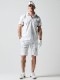 1PIU1UGUALE3 GOLF×PANZETTA GIROLAMO SHORT PT 113 STRIPE / WHITE