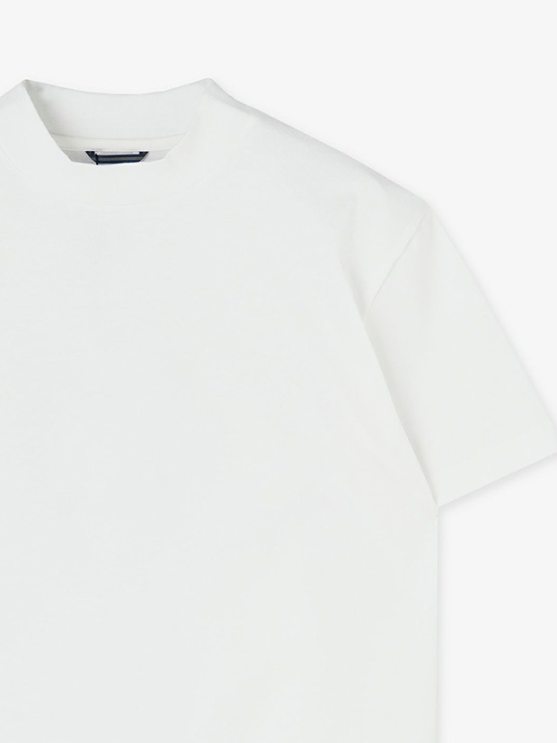 junhashimoto 101 MOCK NECK / WHITE