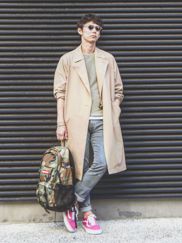 junhashimoto V POCKET DENIM Hybrid Vintage GRAY