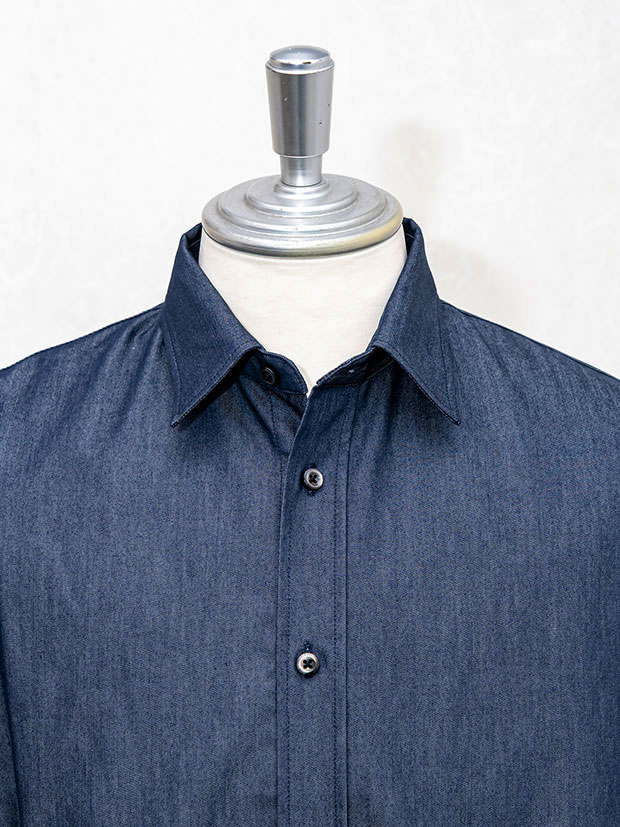 junhashimoto MEGA BIG SHIRT / INDIGO | junhashimoto | rumbleFISH