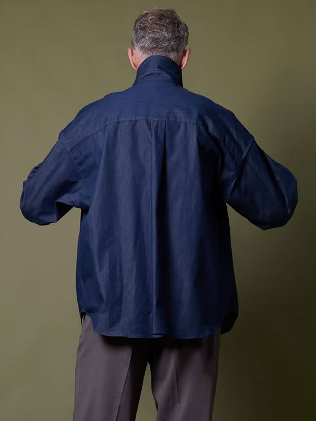 junhashimoto MEGA BIG SHIRT / INDIGO | junhashimoto | rumbleFISH