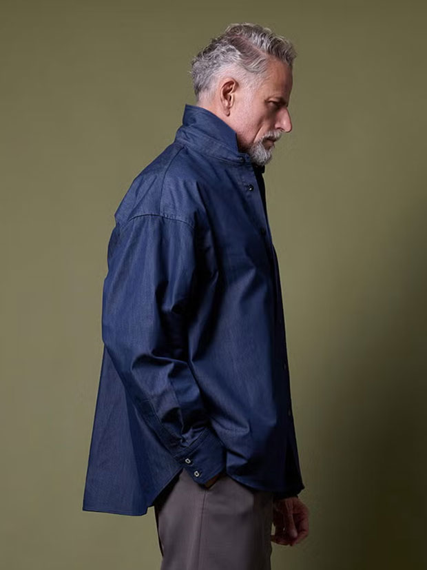 junhashimoto MEGA BIG SHIRT / INDIGO