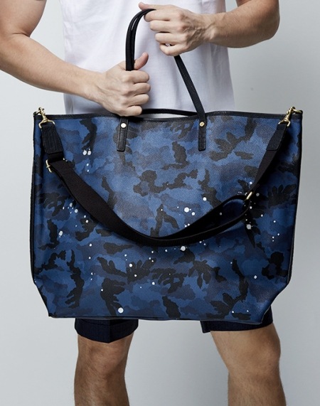 junhashimoto xGENTIL BANDIT  TOTE BAG GM D.NAVY CAMO